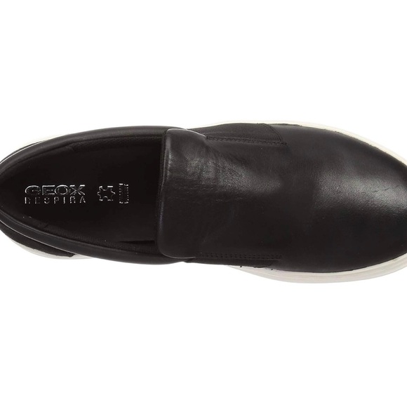 GEOX Black Slip-On Shoes (like new) - Picture 3 of 12
